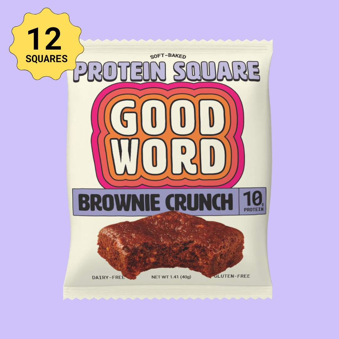Brownie Crunch Protein Squares