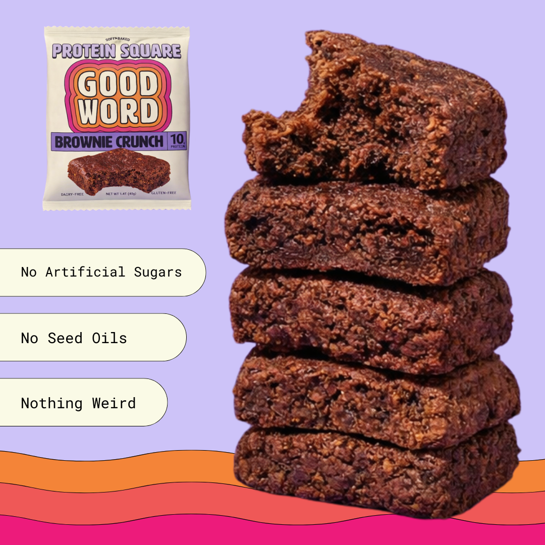 Brownie Crunch Protein Squares