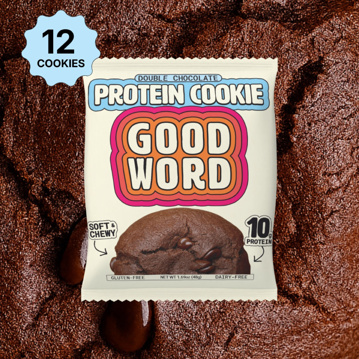 Double Chocolate Protein Cookie