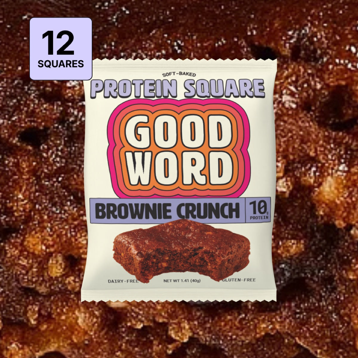 Brownie Crunch Protein Square