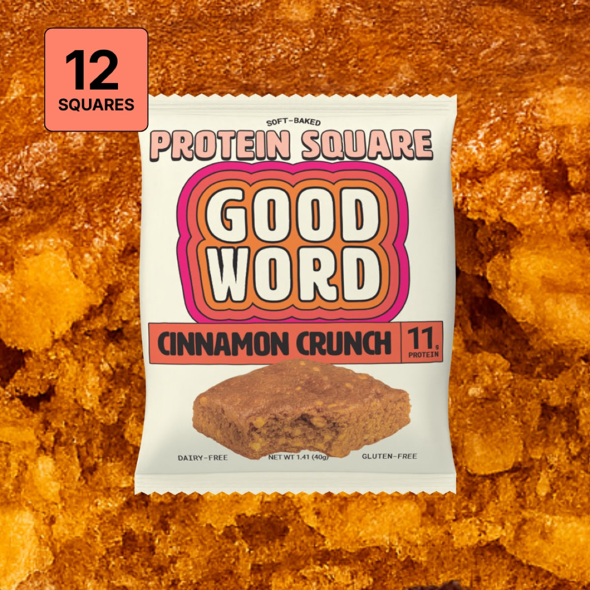 Cinnamon Crunch Protein Square