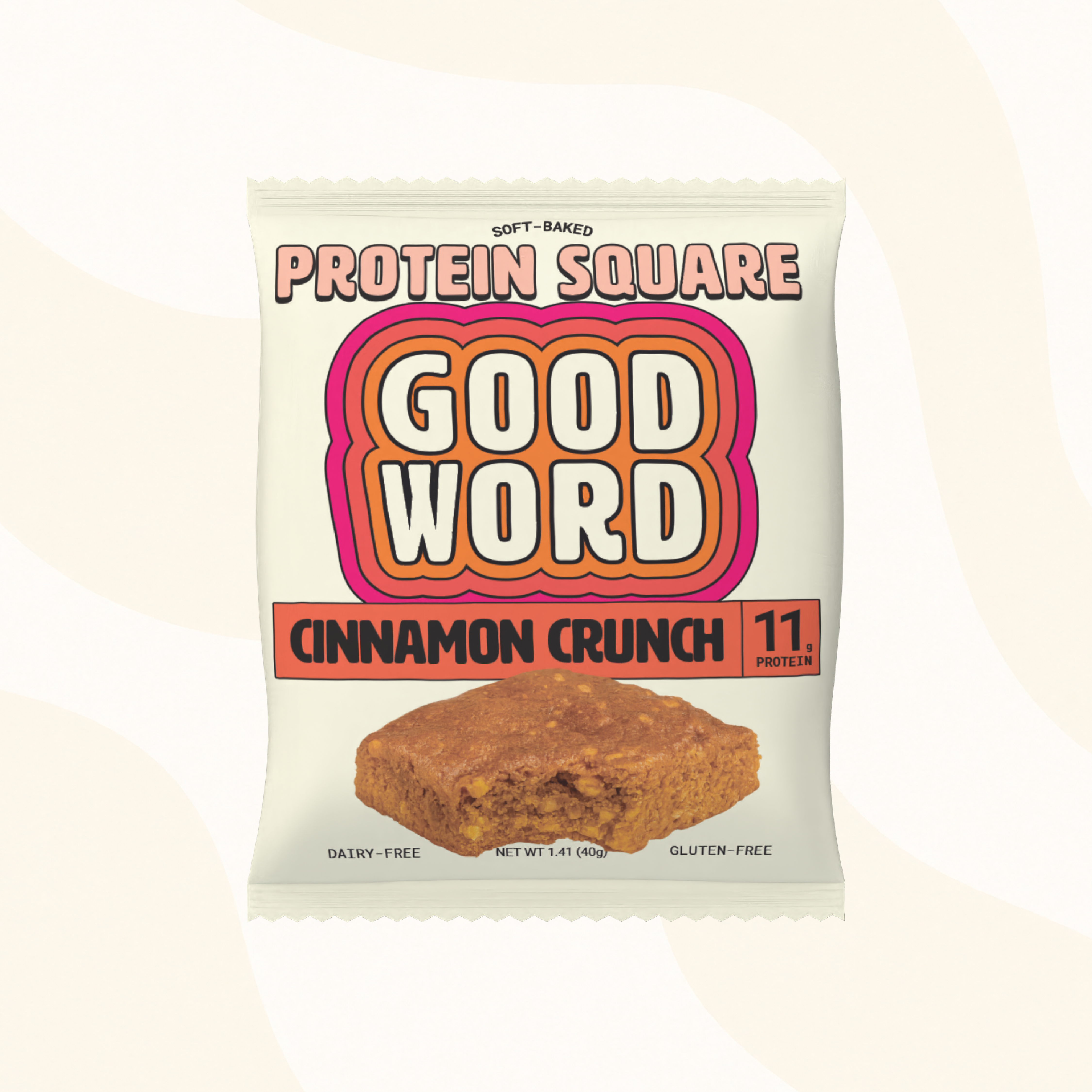 Cinnamon Crunch Protein Squares