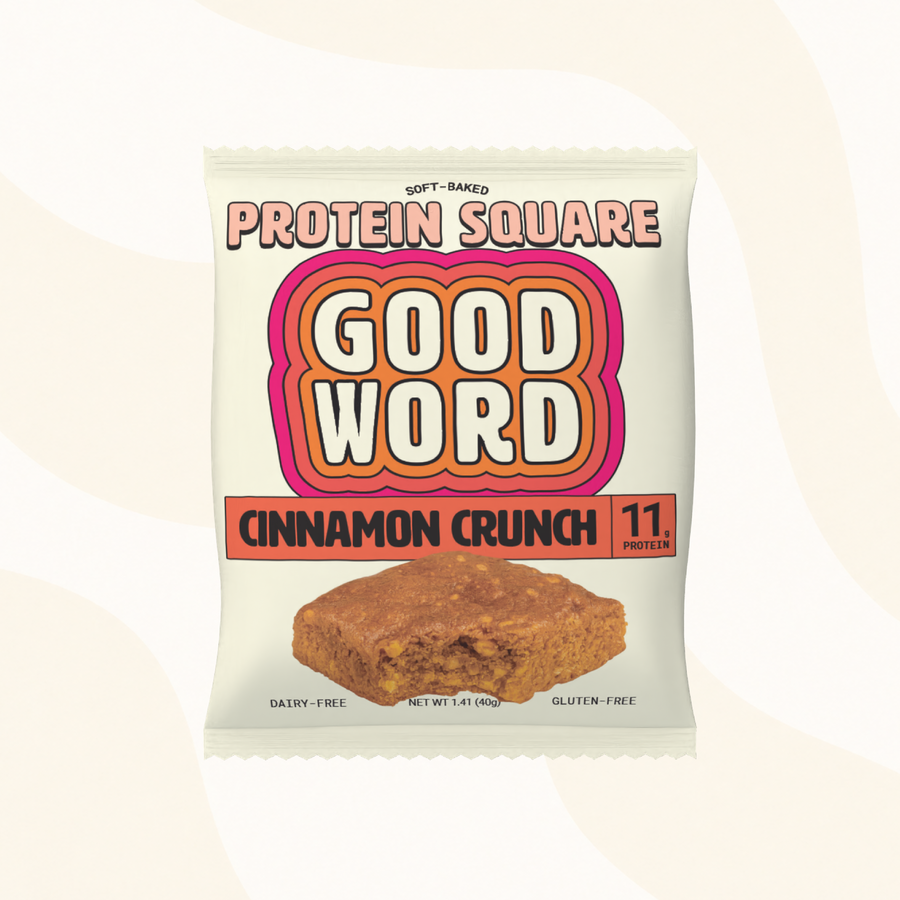 Cinnamon Crunch Protein Squares
